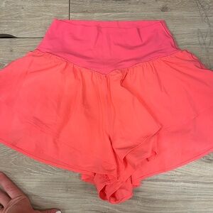 Women's Pink Athletic Shorts